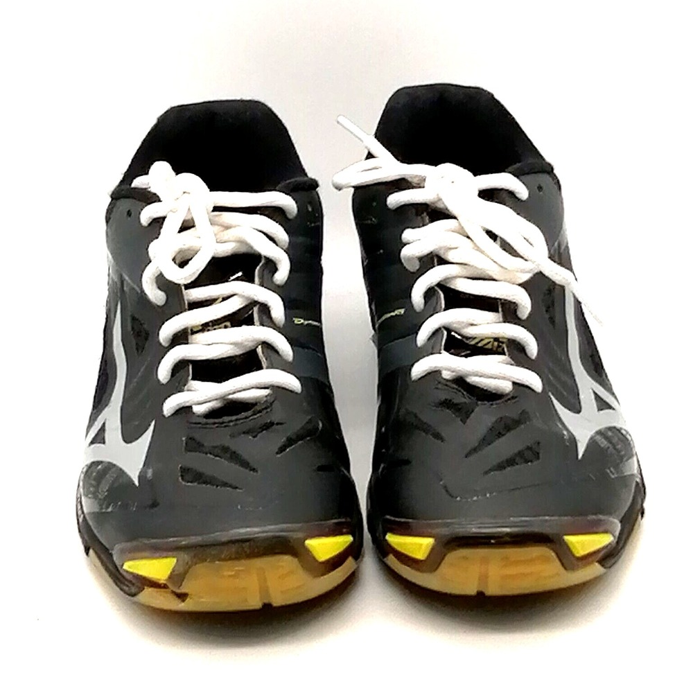 Mizuno Shoes Womens Wave Lightening Black 10.5 Wide Volleyball Sneakers PYV 0116